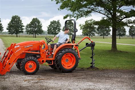 kubota skid steer mounted post hole diggers|kubota bx2380 post hole digger.